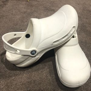 White crocs